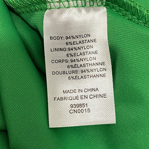 House of Harlow 1960 All Day Contour Bodysuit New With Tag Green Medium - Picture 7 of 7